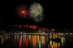 Rhein in Flammen
